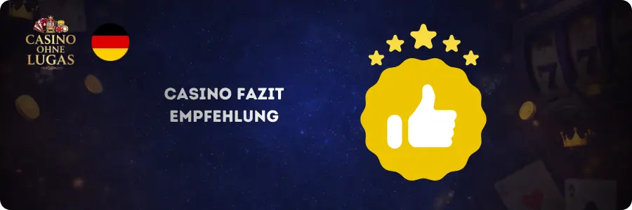 Online Casinos Ohne Lugas Fazit Lizenz Und Spielerbewertung